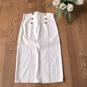 Rockabilly High Waisted Sailor Skirt Size M